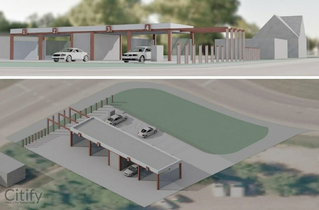 Liepų g. 71 (Liepų g. 71) - Car wash - visualization