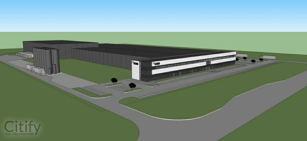 Rehau gamykla (Pramonės g. 35A) - Vieglā rūpniecība - vizualizācija