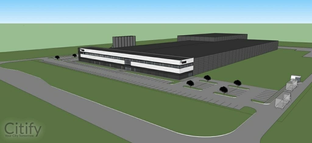 Rehau gamykla (Pramonės g. 35A) - Vieglā rūpniecība - vizualizācija