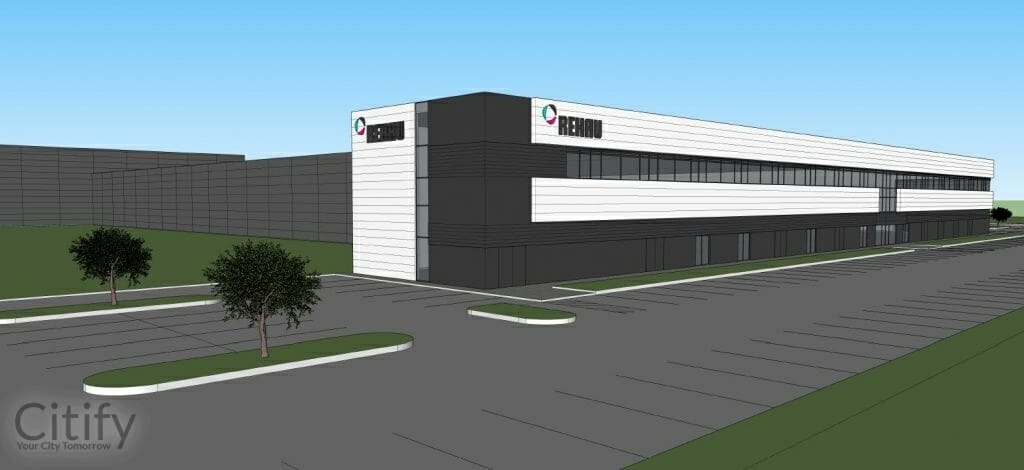 Rehau gamykla (Pramonės g. 35A) - Vieglā rūpniecība - vizualizācija
