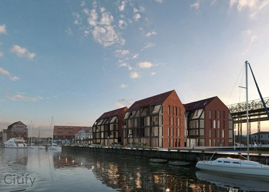 Lindenau galerija (Priešpilio g. 6) - Food services, Multi apartment - visualization