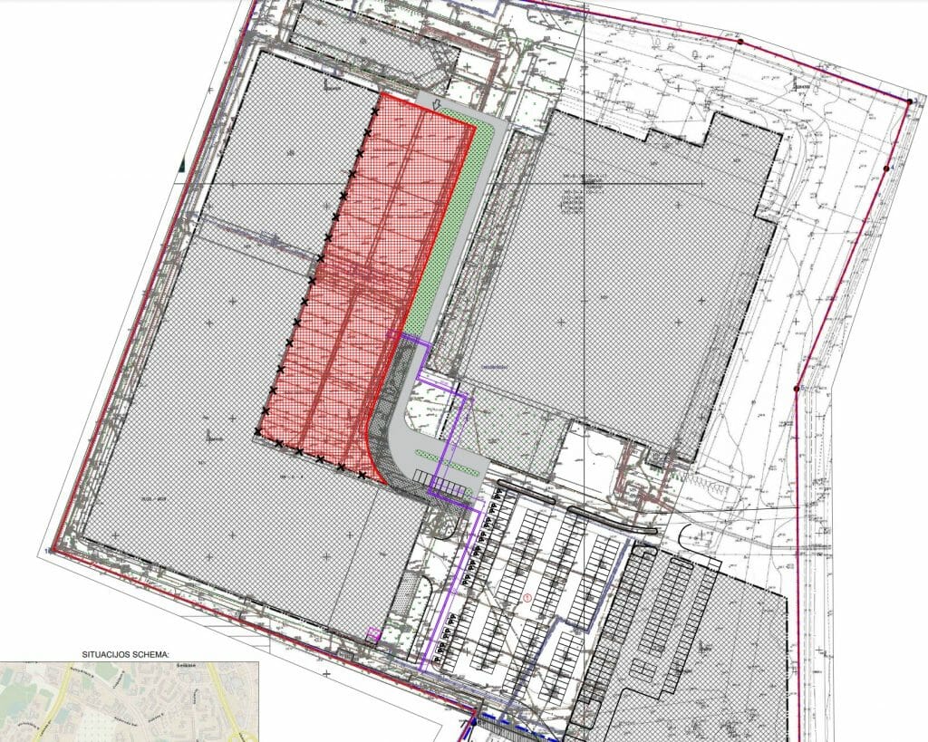 SEB arenos plėtra (Ąžuolyno g. 7) - Sports arena - visualization