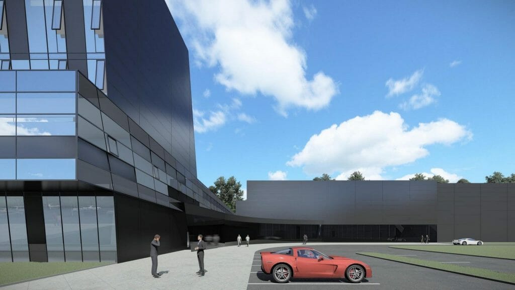 SEB arenos plėtra (Ąžuolyno g. 7) - Sports arena - visualization