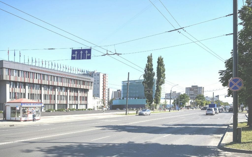 Savanorių pr. 375 (Savanorių pr. 375) - Büroohoone, Kaubanduskeskus - visuaalne