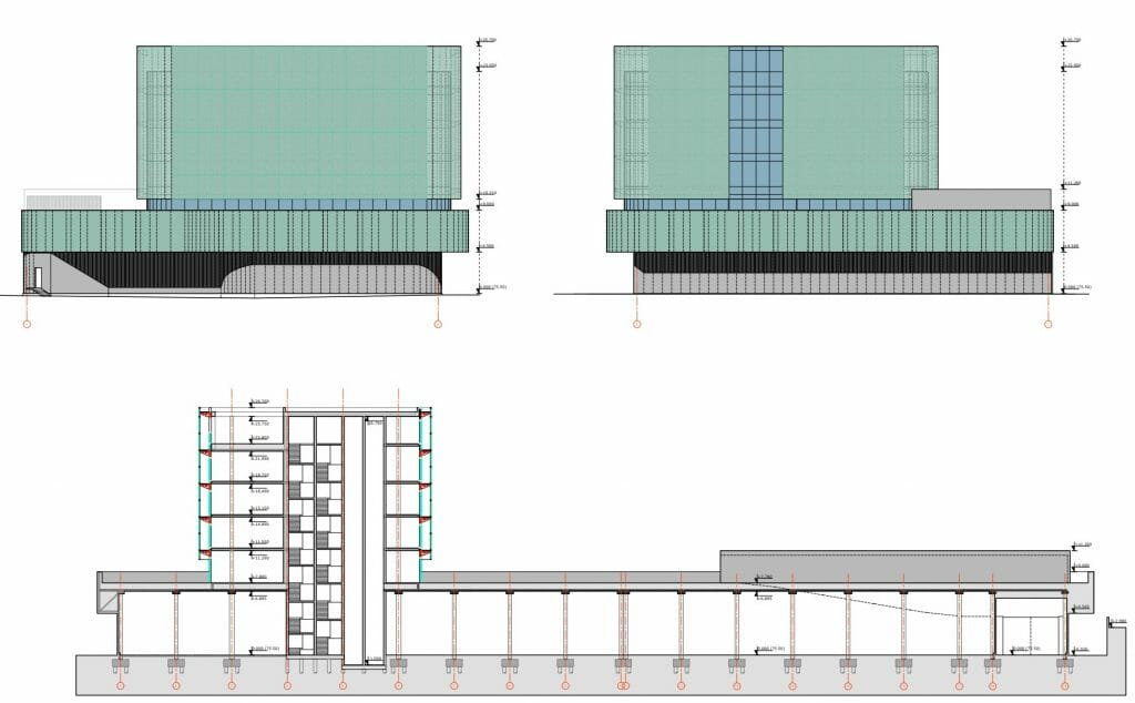 Savanorių pr. 375 (Savanorių pr. 375) - Büroohoone, Kaubanduskeskus - visuaalne