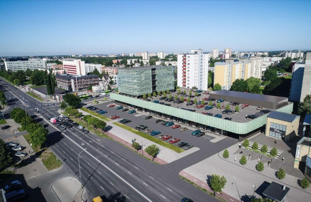 Savanorių pr. 375 (Savanorių pr. 375) - Büroohoone, Kaubanduskeskus - visuaalne