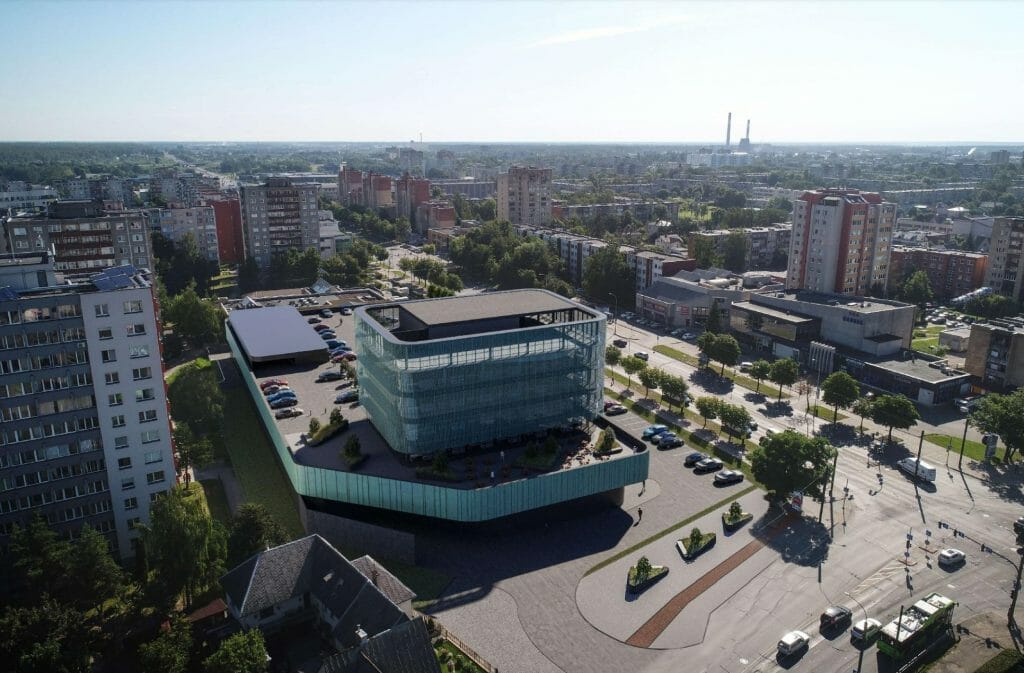Savanorių pr. 375 (Savanorių pr. 375) - Büroohoone, Kaubanduskeskus - visuaalne