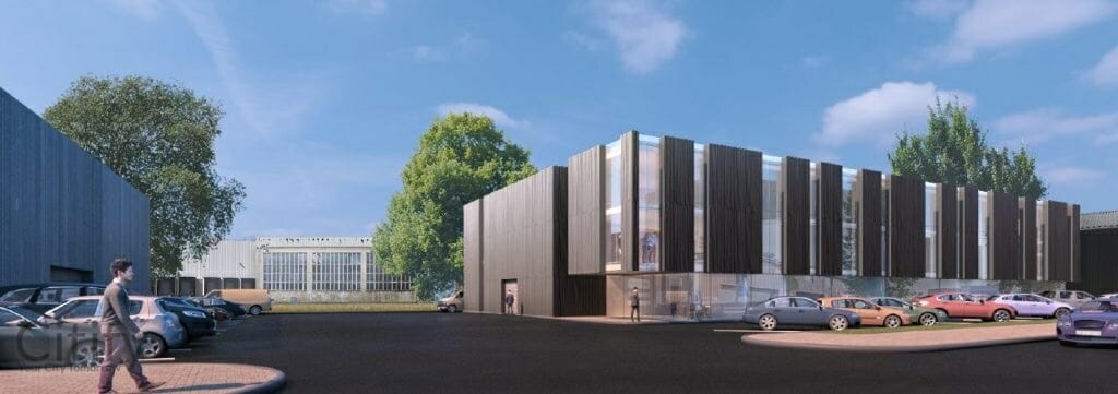 Šilutės pl. 17A (Šilutės pl. 17A) - Office center - visualization