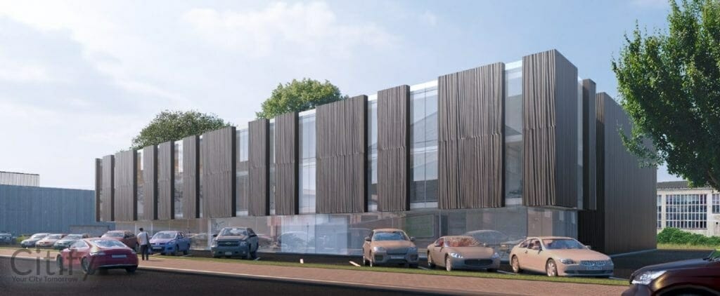 Šilutės pl. 17A (Šilutės pl. 17A) - Office center - visualization