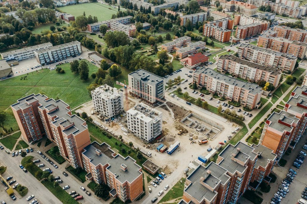 Baltijos terasos (Baltijos pr. 111) - Korterelamu - ehituse fotod