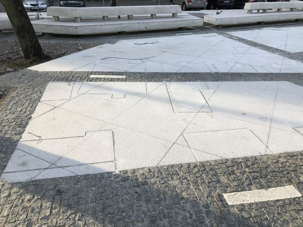 Ferdinando skveras (Jūros g., Gegužės g., Bokštų g., Krovėjų g.) - Square - construction photos