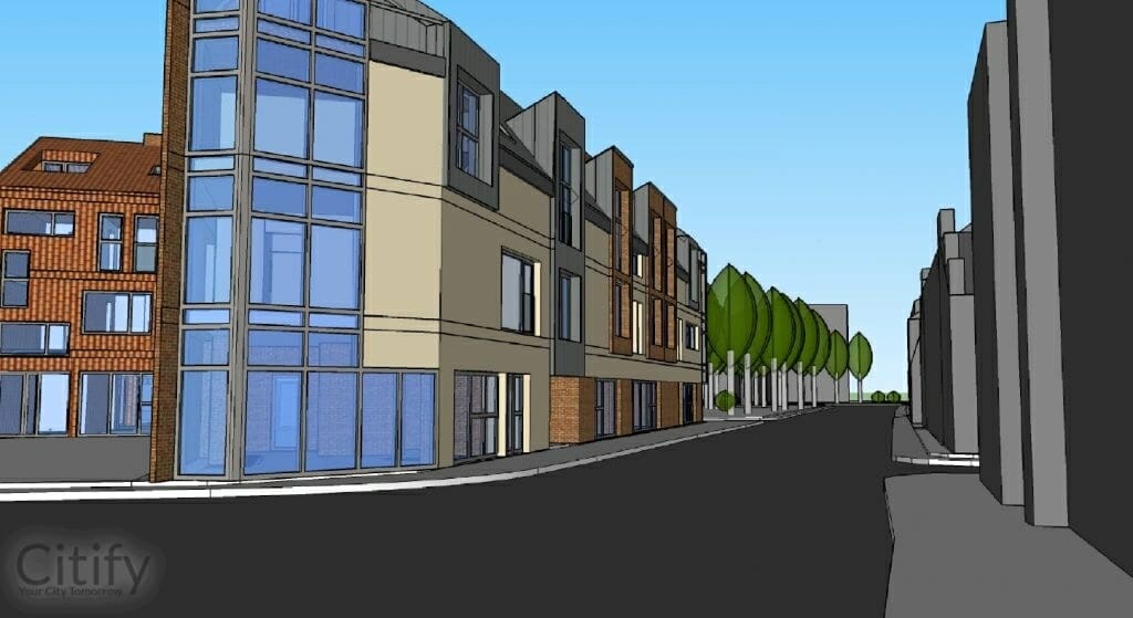 Sukilėlių g. 3 (Sukilėlių g. 3) - Multi apartment - visualization