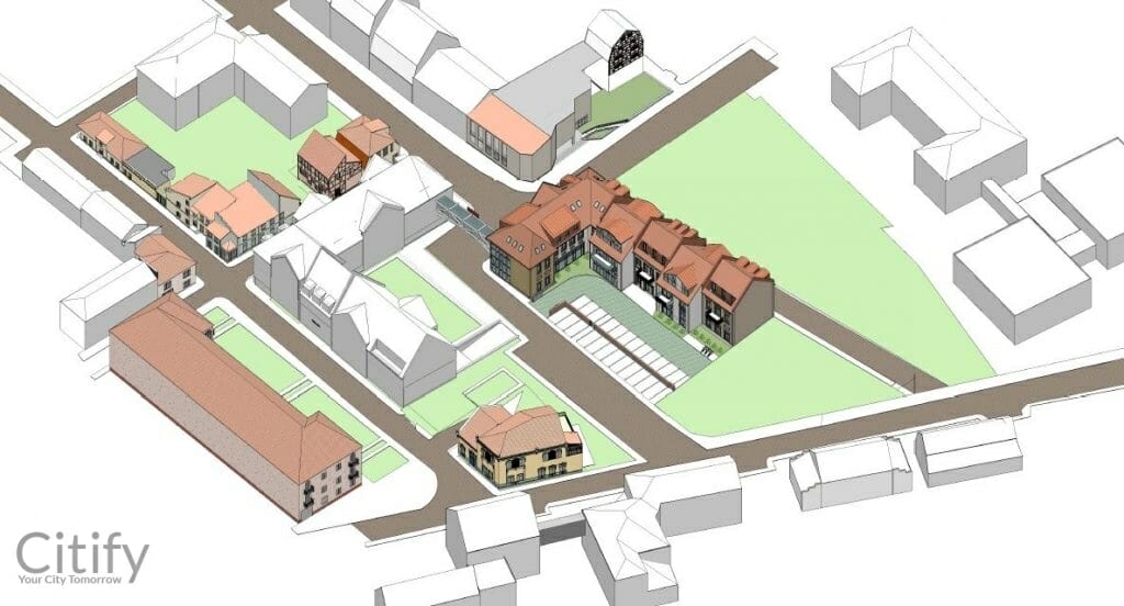 Sukilėlių g. 7, 9, 11, 13, 15 (Sukilėlių g. 7, 9, 11, 13, 15) - Hotel - visualization