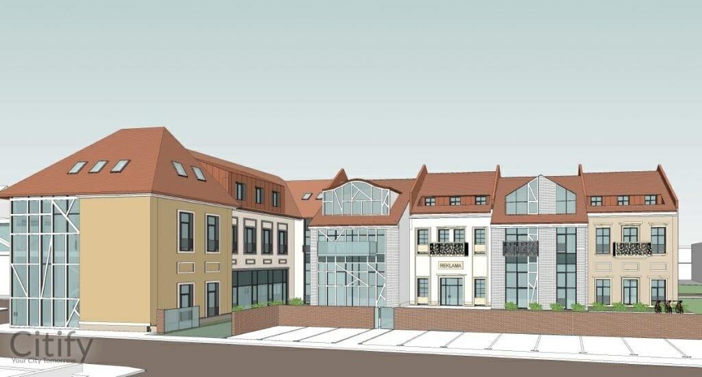 Sukilėlių g. 7, 9, 11, 13, 15 (Sukilėlių g. 7, 9, 11, 13, 15) - Hotel - visualization