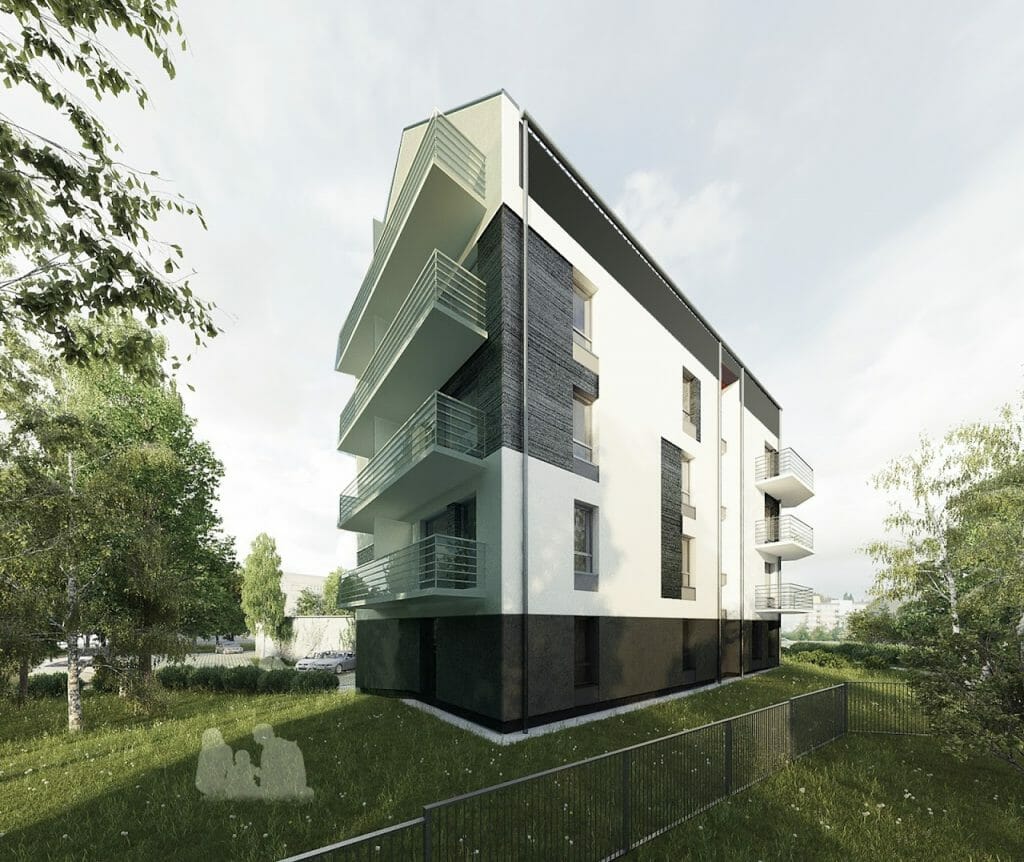 Tilžės daugiabutis (Tilžės g. 28A) - Multi apartment - visualization