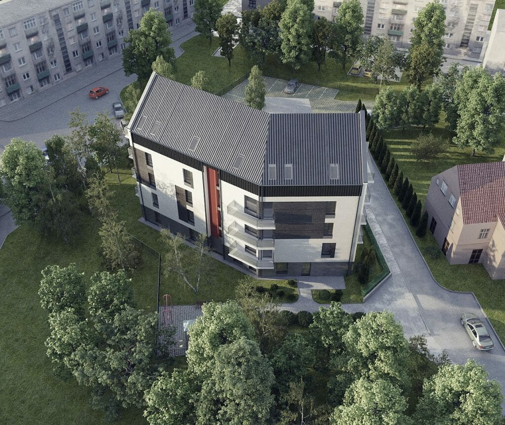 Tilžės daugiabutis (Tilžės g. 28A) - Multi apartment - visualization