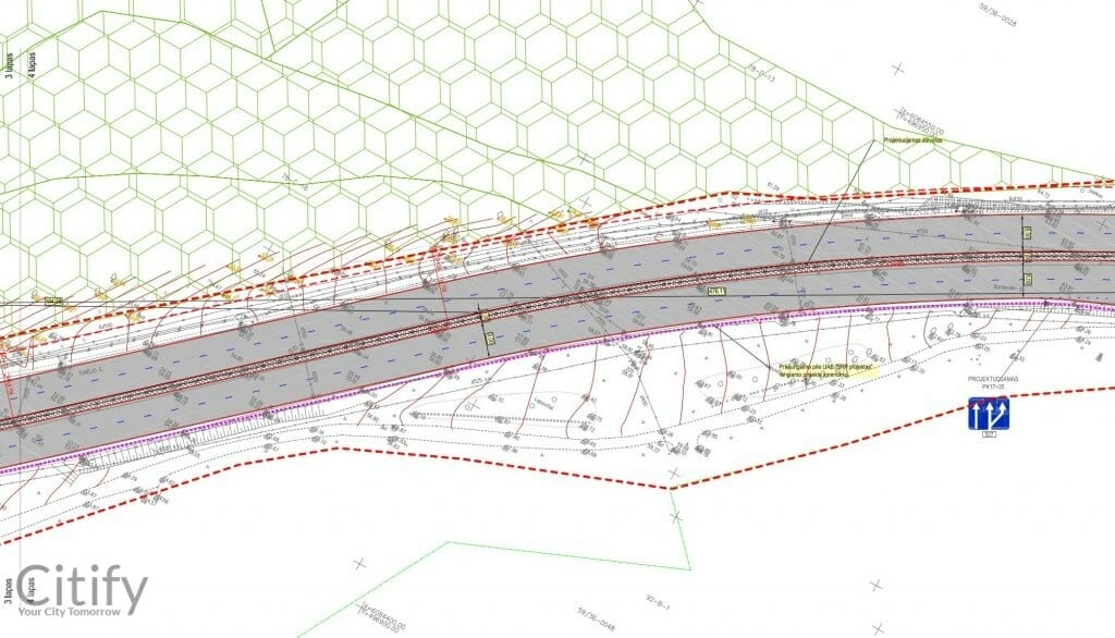 Tunelio g. rekonstrukcija (Tunelio g.) - Iela - vizualizācija
