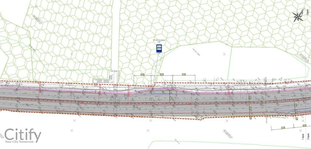 Tunelio g. rekonstrukcija (Tunelio g.) - Iela - vizualizācija