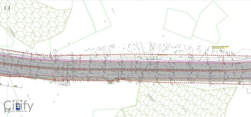 Tunelio g. rekonstrukcija (Tunelio g.) - Iela - vizualizācija