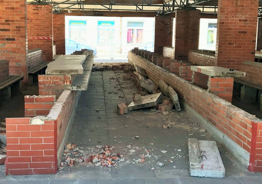 Turgaus aikštė (Turgaus a.) - Laukums - būvdarbu attēli