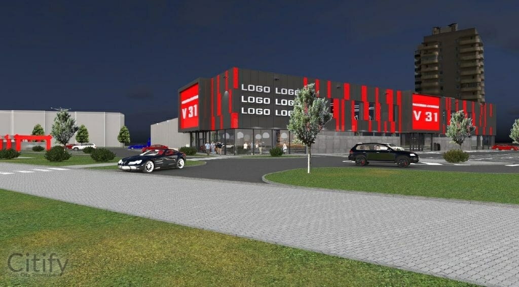 Vingio g. 31 (Vingio g. 31) - Fitness center, Food store - visualization