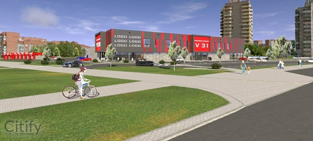 Vingio g. 31 (Vingio g. 31) - Fitness center, Food store - visualization