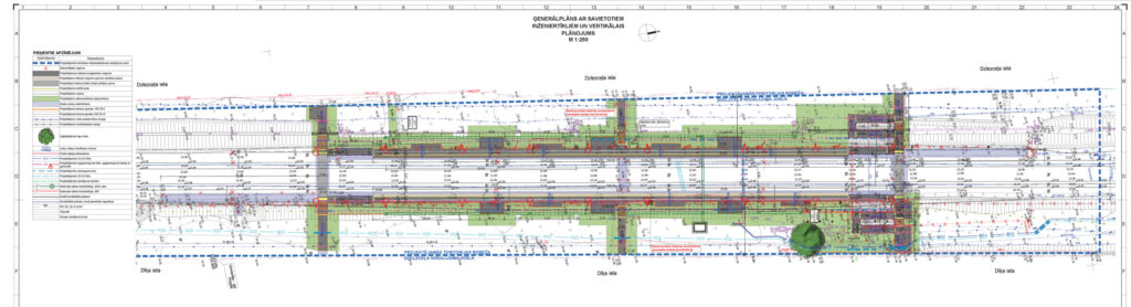 Stacijas "Biznesa Augstskola Turība" modernizācija (Graudu iela 76) - Road - visualization