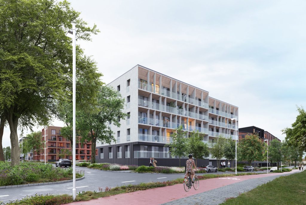 Bastionų namai | 2 etapas (Gluosnių g. 11, 13, 15, 17) - Multi apartment - visualization