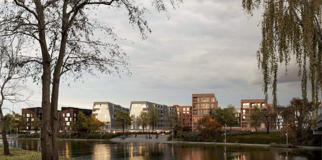 Bastionų namai | 2 etapas (Gluosnių g. 11, 13, 15, 17) - Multi apartment - visualization