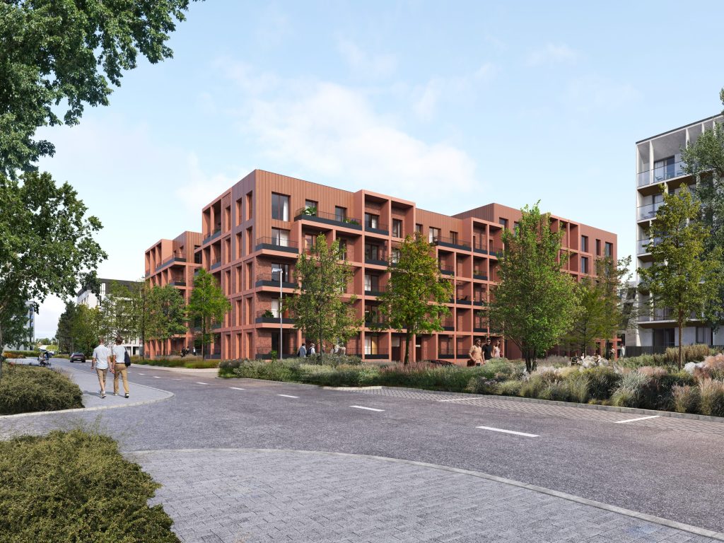 Bastionų namai | 2 etapas (Gluosnių g. 11, 13, 15, 17) - Multi apartment - visualization