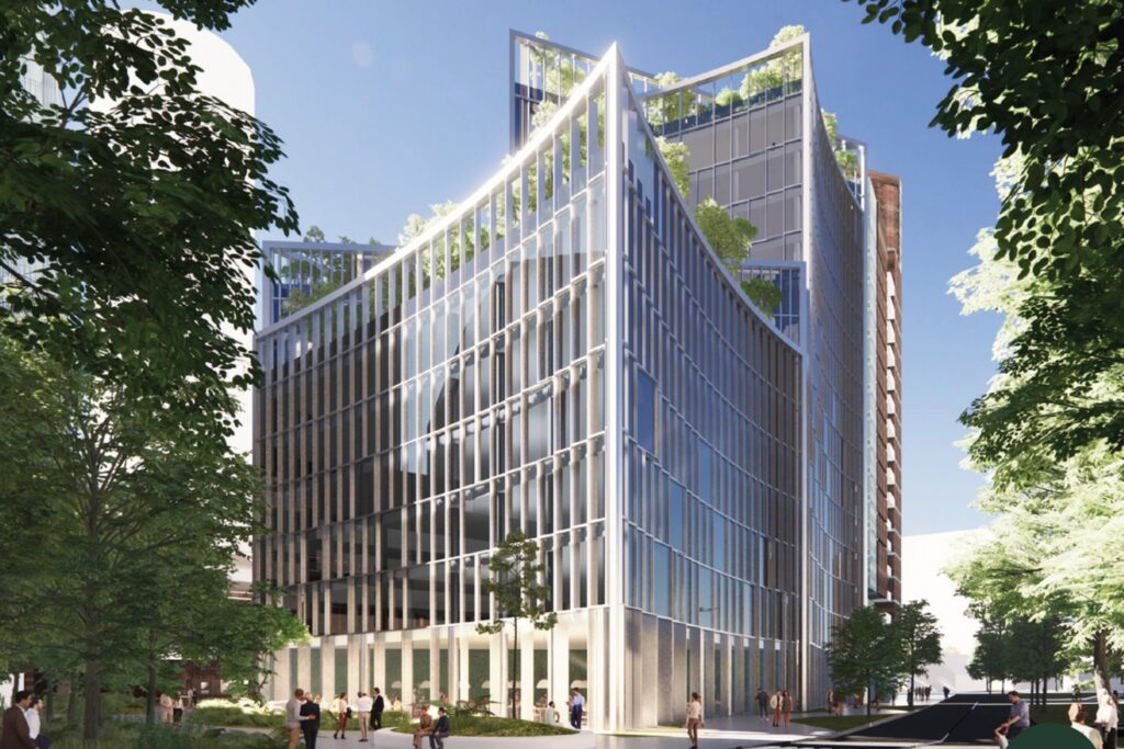 Burė 4 (Lvovo g. 25) - Verslo centras - vizualizacija