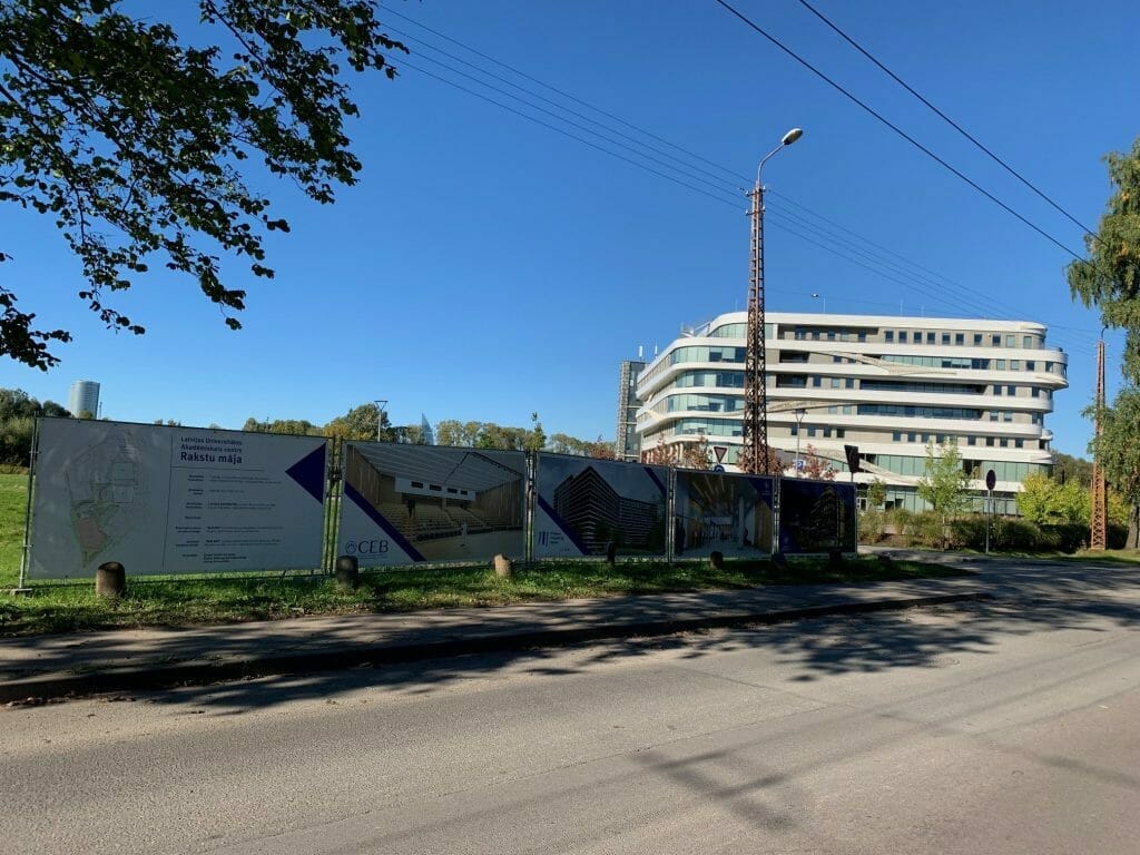 Latvijas Universitātes Akadēmiskais centrs - 3.kārta - Rakstu māja (Jelgavas iela 1) - Higher education - construction photos