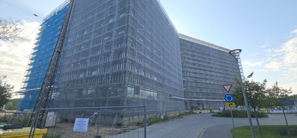 Latvijas Universitātes Akadēmiskais centrs - 3.kārta - Rakstu māja (Jelgavas iela 1) - Higher education - construction photos