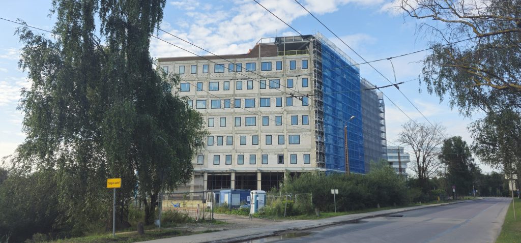 Latvijas Universitātes Akadēmiskais centrs - 3.kārta - Rakstu māja (Jelgavas iela 1) - Higher education - construction photos