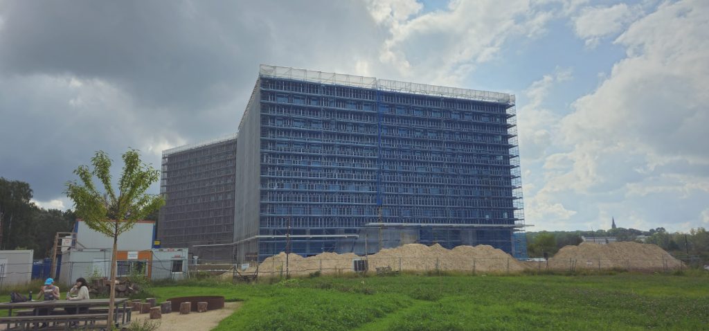 Latvijas Universitātes Akadēmiskais centrs - 3.kārta - Rakstu māja (Jelgavas iela 1) - Higher education - construction photos