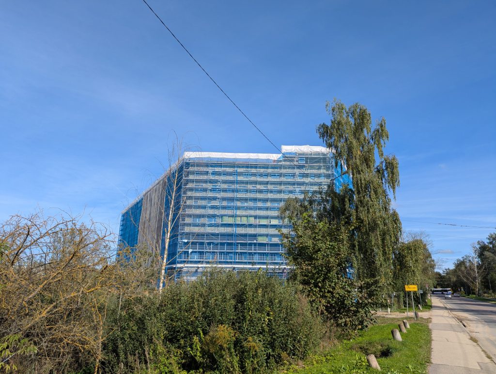 Latvijas Universitātes Akadēmiskais centrs - 3.kārta - Rakstu māja (Jelgavas iela 1) - Higher education - construction photos