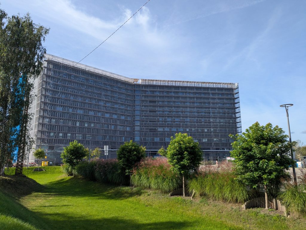 Latvijas Universitātes Akadēmiskais centrs - 3.kārta - Rakstu māja (Jelgavas iela 1) - Higher education - construction photos