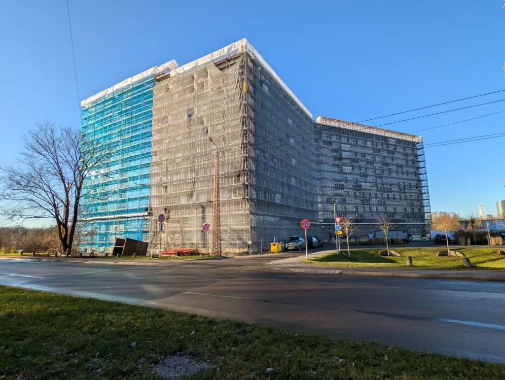 Latvijas Universitātes Akadēmiskais centrs - 3.kārta - Rakstu māja (Jelgavas iela 1) - Higher education - construction photos