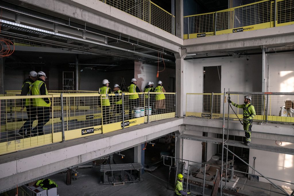 Latvijas Universitātes Akadēmiskais centrs - 3.kārta - Rakstu māja (Jelgavas iela 1) - Higher education - construction photos
