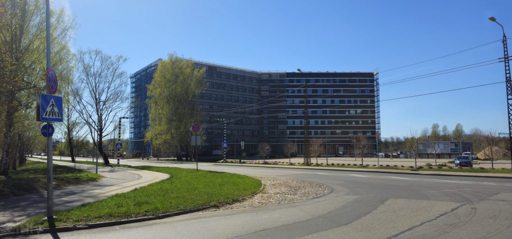 Latvijas Universitātes Akadēmiskais centrs - 3.kārta - Rakstu māja (Jelgavas iela 1) - Augstākā izglītība - būvdarbu attēli
