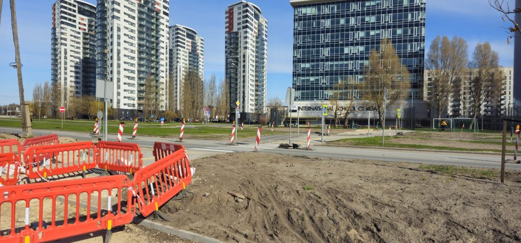 Krustojumu pārbūve Skanstes ielā - 2. kārtā - Jāņa Daliņa ielas un Skanstes ielas krustojuma pārbūve (Skanstes iela) - Ceļš - būvdarbu attēli