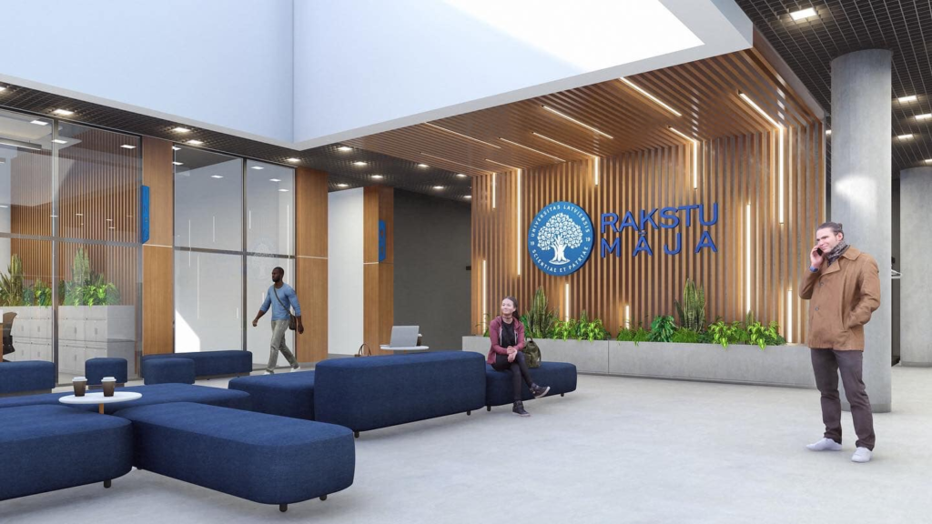 Latvijas Universitātes Akadēmiskais centrs - 3.kārta - Rakstu māja (Jelgavas iela 1) - Higher education - visualization