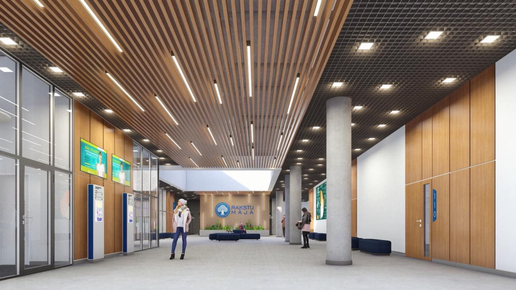 Latvijas Universitātes Akadēmiskais centrs - 3.kārta - Rakstu māja (Jelgavas iela 1) - Higher education - visualization