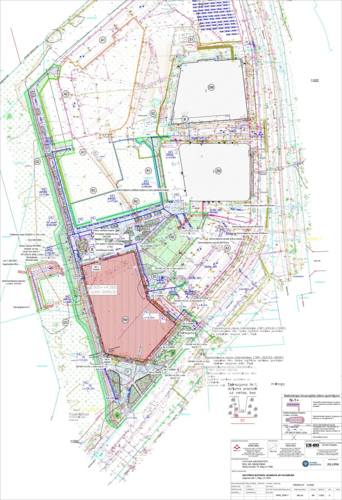 Latvijas Universitātes Akadēmiskais centrs - 3.kārta - Rakstu māja (Jelgavas iela 1) - Higher education - visualization