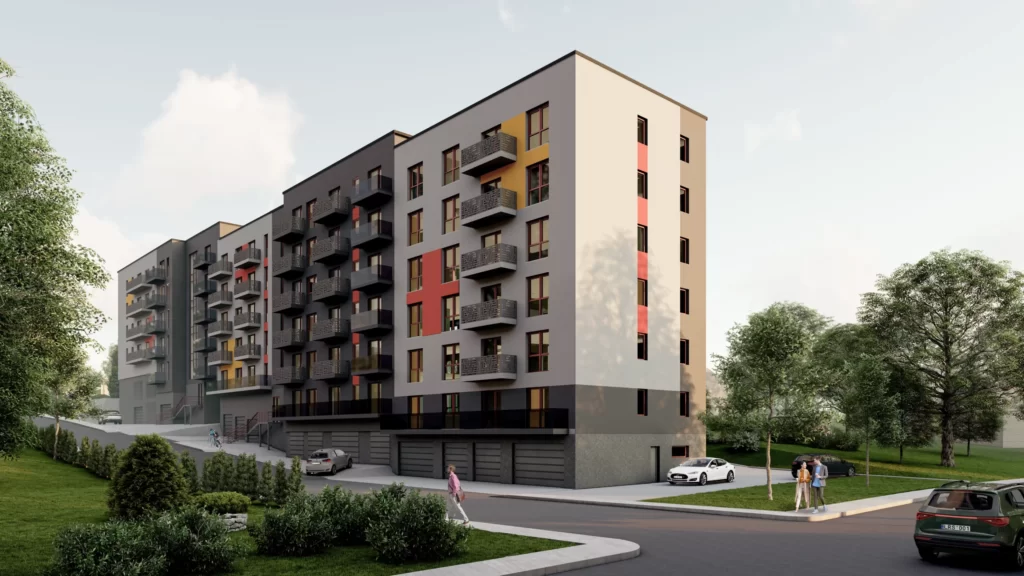 Monopolio namai (Kaminkelio g. 29) - Multi apartment - visualization