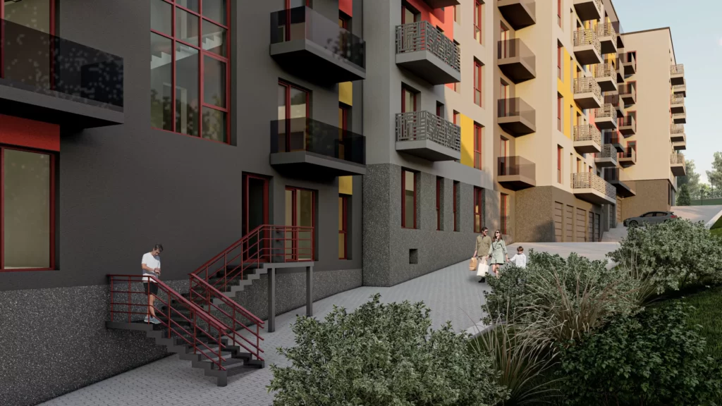 Monopolio namai (Kaminkelio g. 29) - Multi apartment - visualization