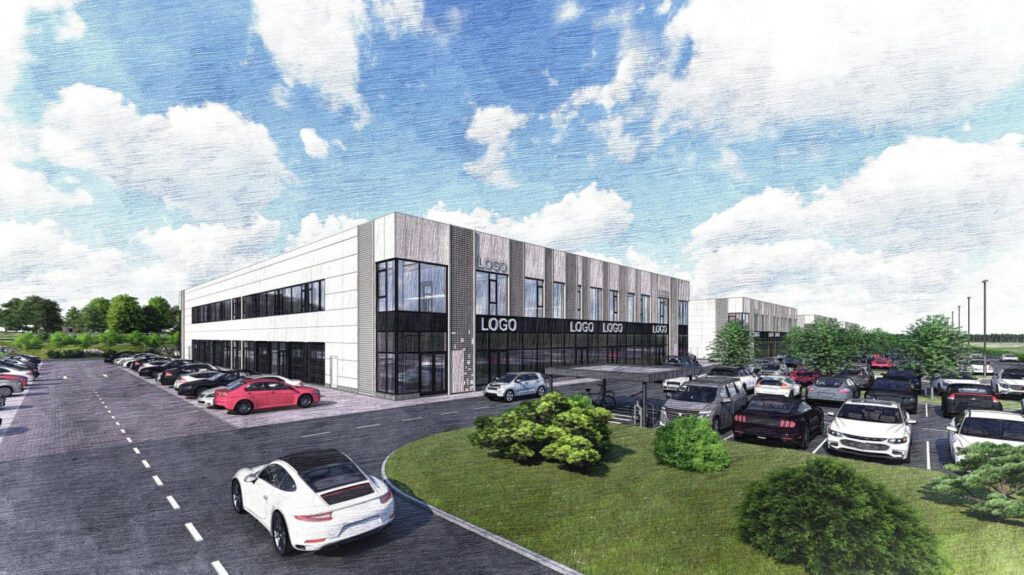 Liepų parkas 4 pastatas (Liepų g. 80) - Shopping center - visualization