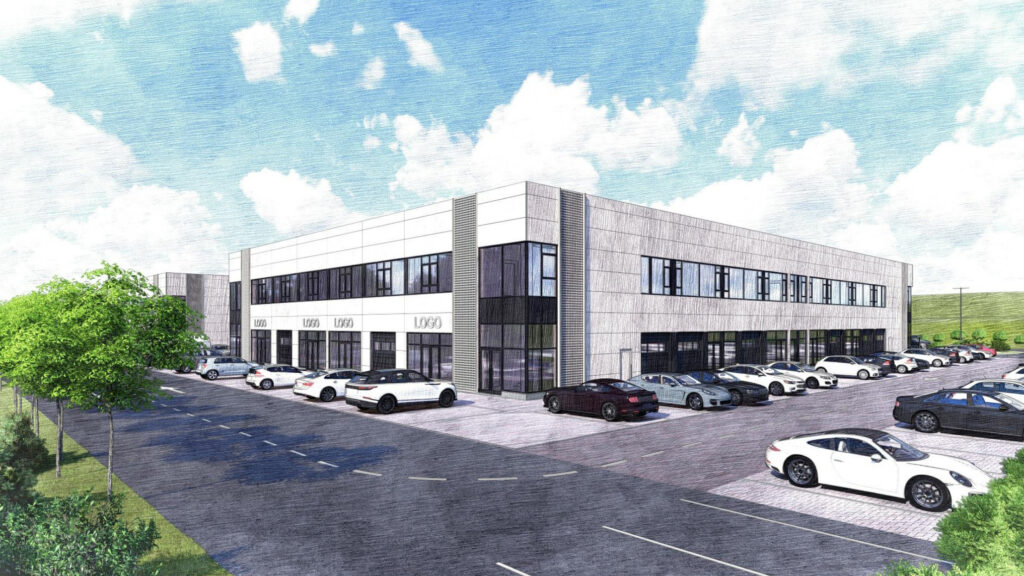 Liepų parkas 1 pastatas (Liepų g. 80) - Shopping center - visualization