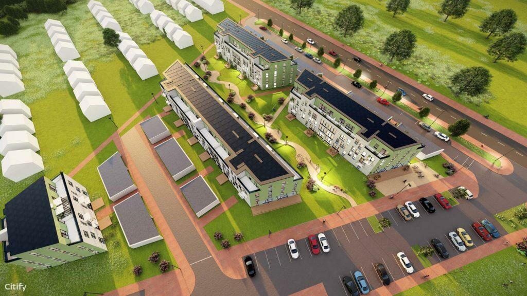 Liepų terasos | 1 etapas (A, B namai) (Arimų g. 64) - Multi apartment - visualization