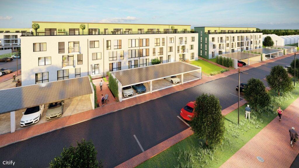 Liepų terasos | 1 etapas (A, B namai) (Arimų g. 64) - Multi apartment - visualization